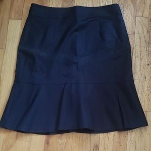 Banana Republic fit & flare work skirt